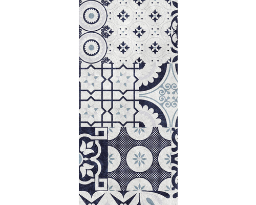 Dekorfliese mit verschiedenen Mustern