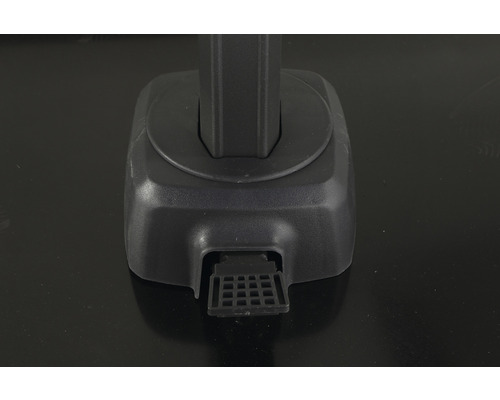 Detailansicht des Fußschalters einer Stehleuchte