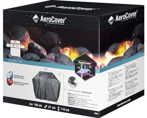 AeroCover Verpackung für Grillabdeckung