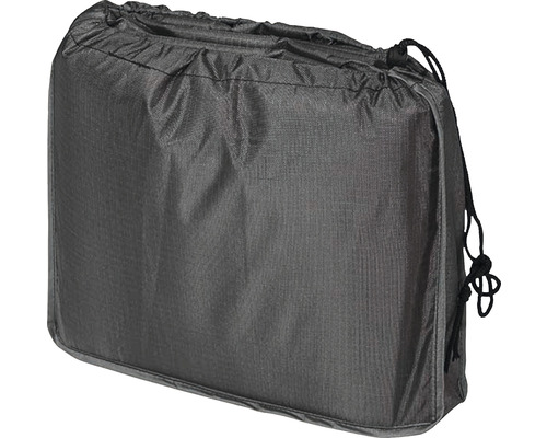 Graue Schutzhülle mit Kordelzug