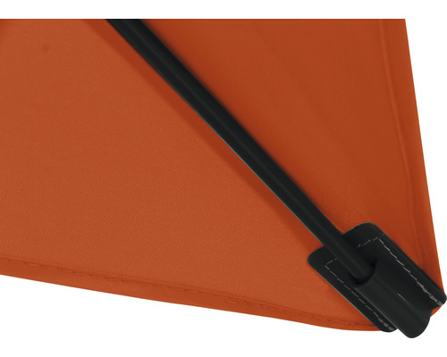 Detailansicht eines Sonnenschirms