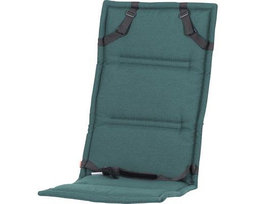 Gepolsterte Sitzauflage mit Haltegurten für Stühle