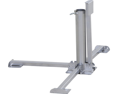 Ständerfuß für Fahnenmast aus Metall