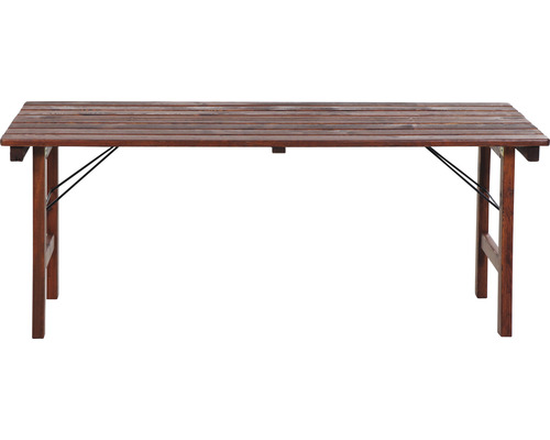 Klappbarer Holztisch für den Innen- und Außenbereich