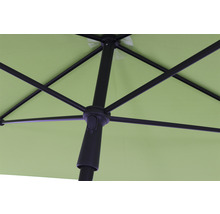 City Mittelstockschirm Siena Garden 140 x 210 cm anthrazit grün