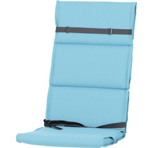 Sesselauflage Stella 120 x 48 cm blau
