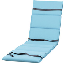 Liegenauflage 200 x 58 cm Stella blau