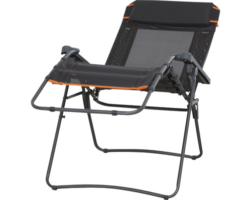Klappbarer Relaxsessel mit Kopfstütze für den Außenbereich