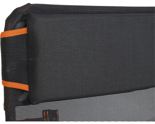 Detailansicht einer Werkzeugtasche mit Textiloberfläche