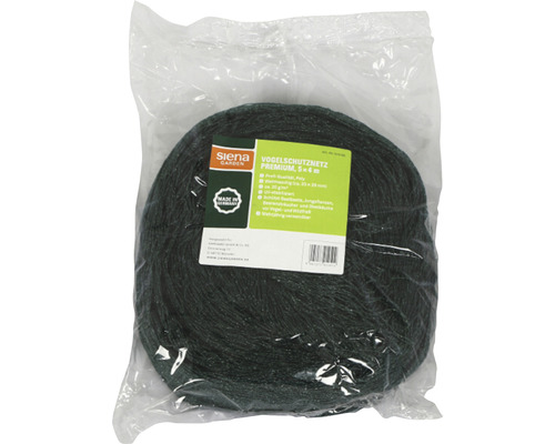 Verpacktes Vogelschutznetz, 5 x 4 Meter