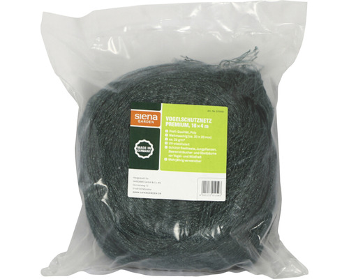 Verpacktes Vogelschutznetz, 10 x 4 Meter
