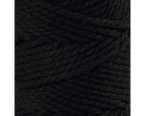 Schwarzes Baumwollgarn