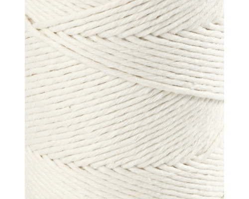 Nahaufnahme von Baumwollgarn