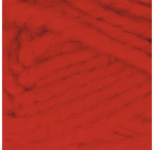 Nahaufnahme von roter Wolle