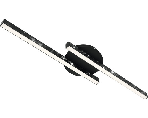 LED Deckenleuchte mit zwei Leuchtarmen und Sternenmuster