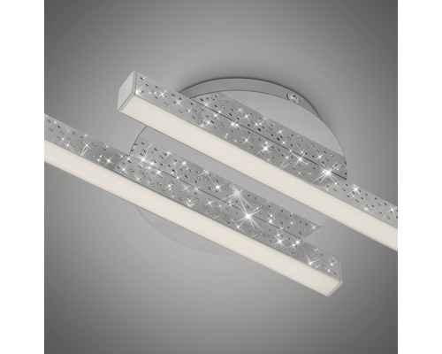 Moderne LED Deckenleuchte mit zwei Leuchtarmen