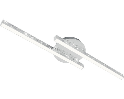 Moderne LED Deckenleuchte mit zwei Leuchtstäben