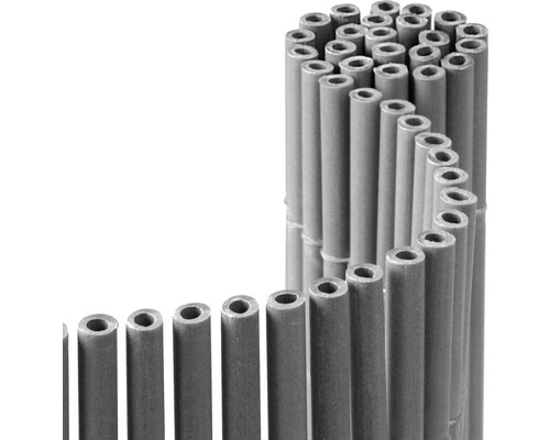 Sichtschutzmatte Konsta PVC Premium Hohlkammer 3 x 0,9 m betonoptik Bambuszaun als Sichtschutz für den Garten