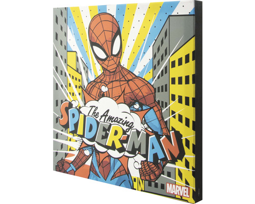 Leinwandbild mit Spiderman-Motiv