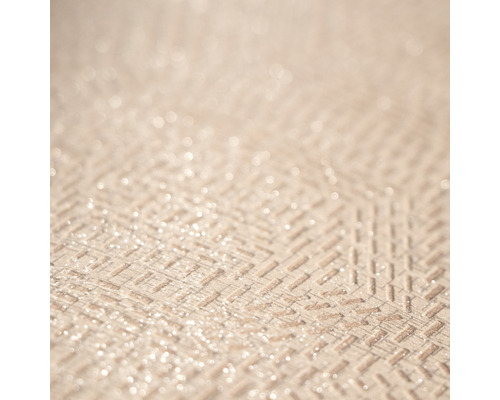 Nahaufnahme einer Tapete mit Fischgrätmuster