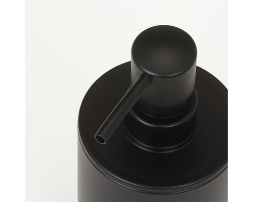 Schwarzer Seifenspender für das Badezimmer