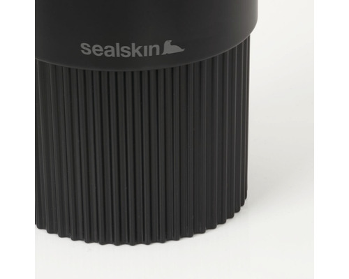 Sealskin Logo auf einem Thermobecher