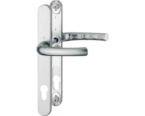 Türbeschlag mit Langschild und Türgriff