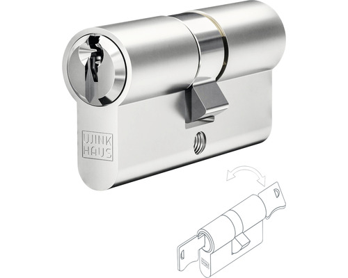 Winkhaus Türzylinder mit schematischer Darstellung