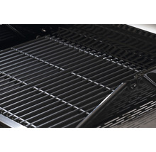 Grillrost aus Metall im Detail