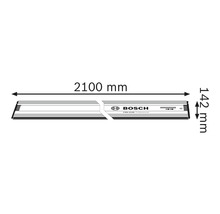Bosch Führungsschiene mit den Maßen 2100 mm Länge und 142 mm Breite