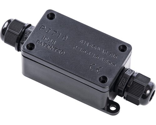 Elektrische Anschlussdose mit der Schutzart IP68