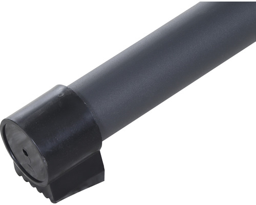 Metallrohr mit Kunststofffuß