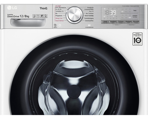 LG Waschmaschine mit Direct Drive Motor und Thinq Technologie