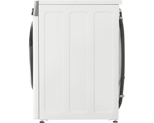 Seitenansicht einer Waschmaschine