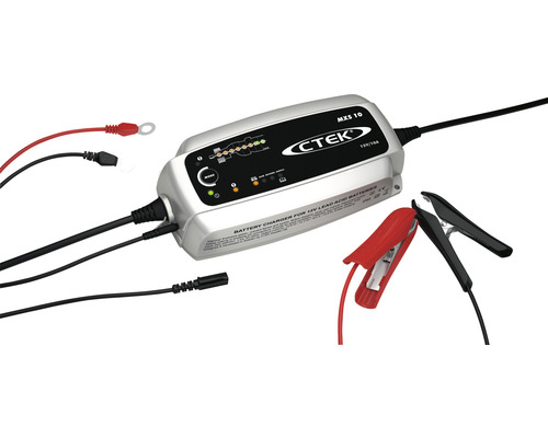 CTEK Batterieladegerät mit Kabeln und Klemmen