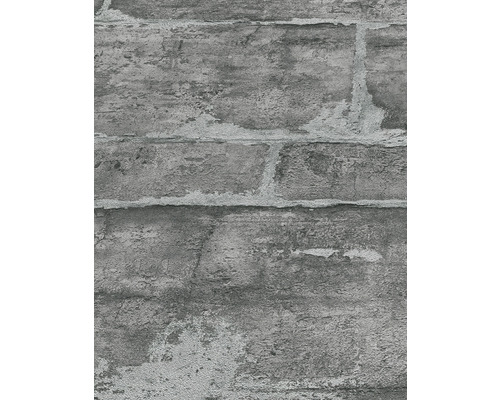 Tapete in Ziegeloptik für die Wandgestaltung