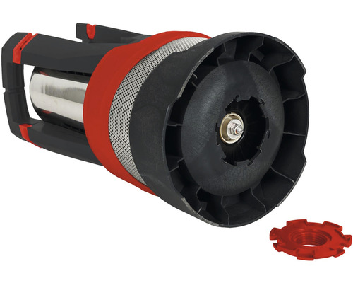 Tauchpumpe mit Gehäuse und Anschlussmutter