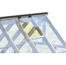 Gewächshaus Palmako Emilia 14,5 m² Sicherheitsglas 4 mm inkl. automatischen Fensteröffner 300 x 483 cm Holz