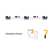 Chamfer-Chisel Sägekette Detailansicht