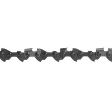 Nahaufnahme einer Kettensägekette.