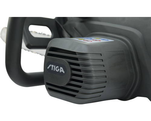 Stiga Logo auf einer Heckenschere