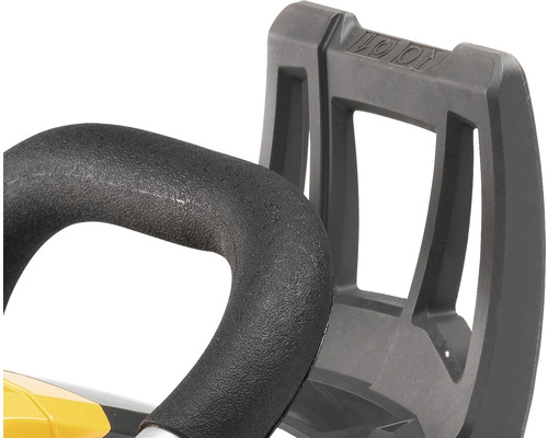 Griff und Handschutzbügel einer Kettensäge