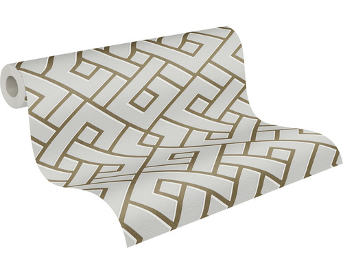 Tapetenrolle mit geometrischem Muster