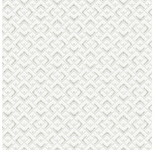 Vliestapete 37759-5 Attractive 3D-Retromuster weiß