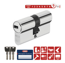 Profilzylinder XP20SN Abus 40/40 mm einzelschließend