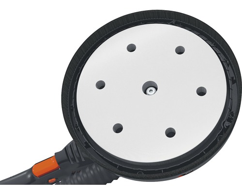 Schleifteller einer Trockenbauschleifmaschine