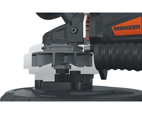 Detailaufnahme eines Menzer Trockenbauschleifers