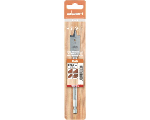 Alpen Holzspiralbohrer 18 Millimeter