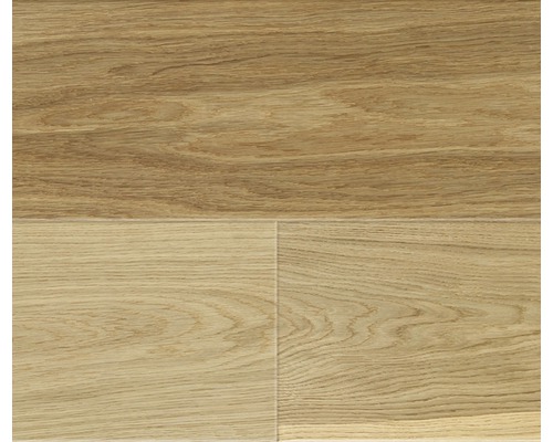 Helle Eichenlaminat-Bodenplatten mit Holzmaserung