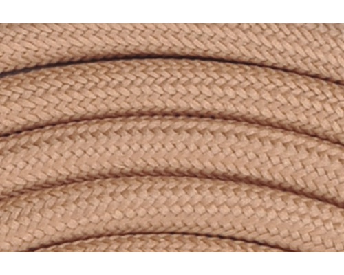 Gedrehtes Textilkabel im Detail